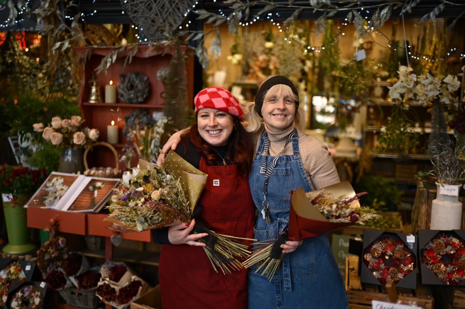Handepay florist customer