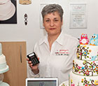 Kathryn Matthews owner of Kathryn's Homemade Cakes