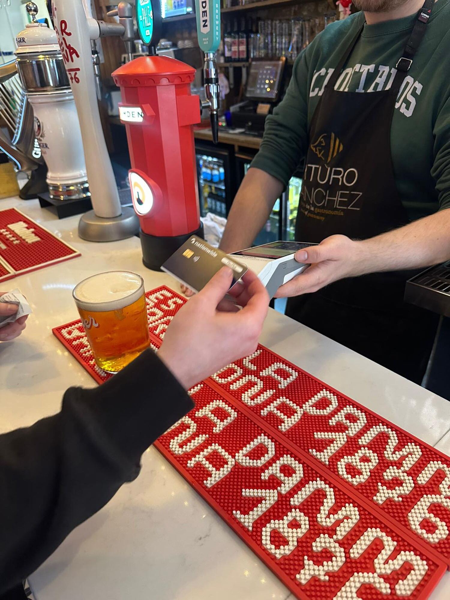 Contactless card payment
