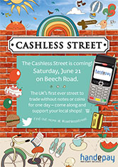 Cashless Street Poster
