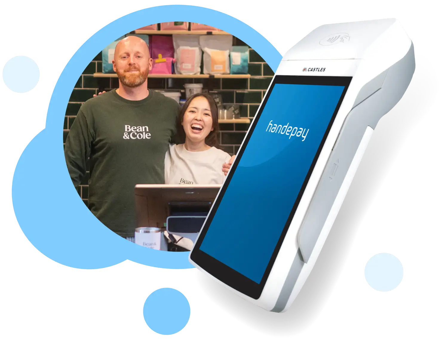 Saturn Android Smart Terminal with business owners