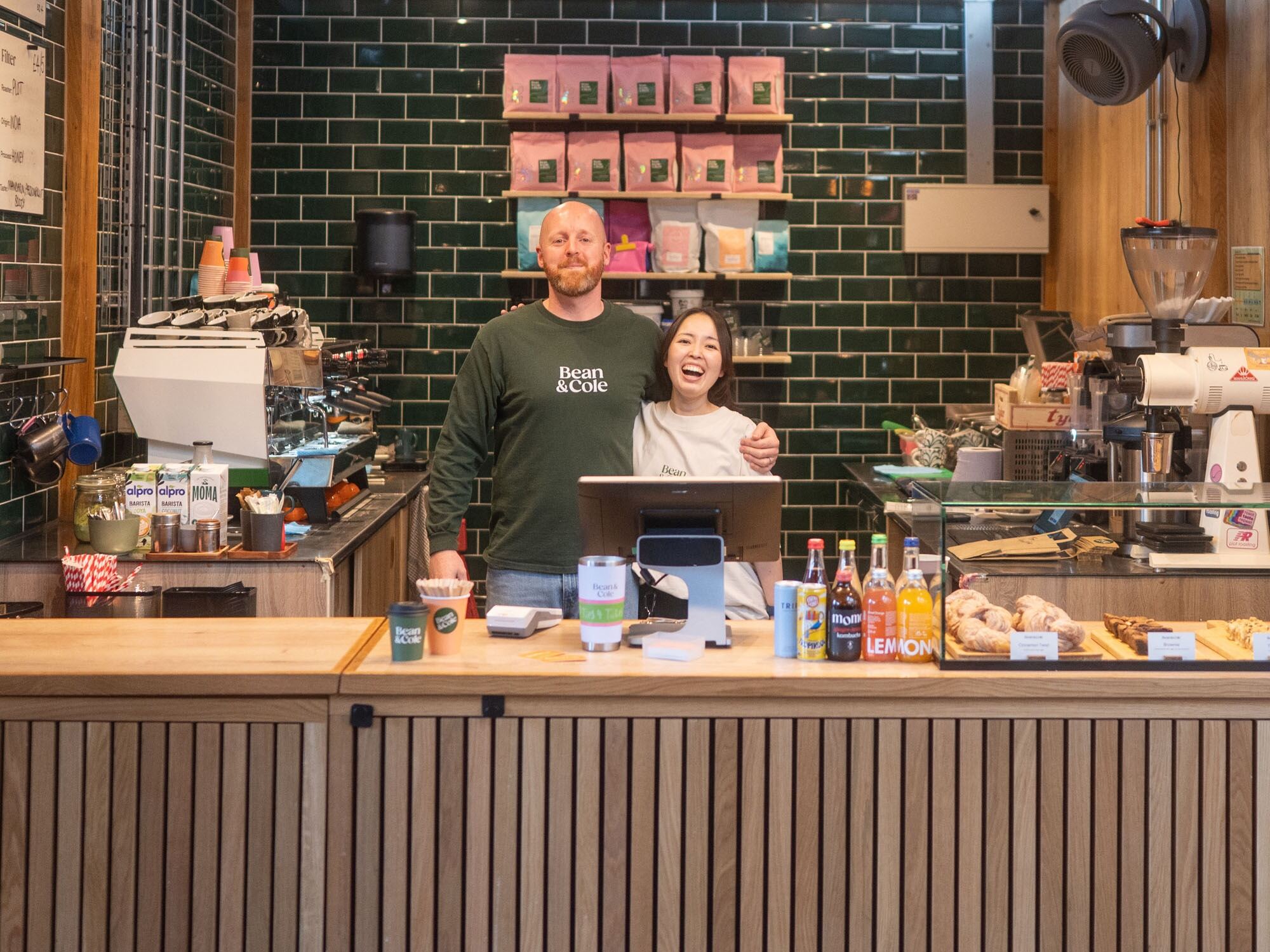 Coffee shop business owners
