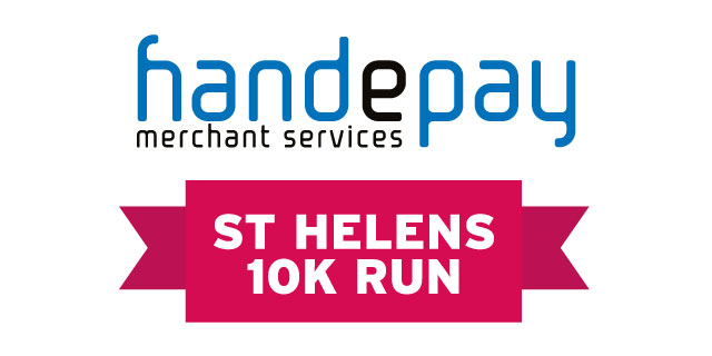 St Helens 10K run Handepay logo