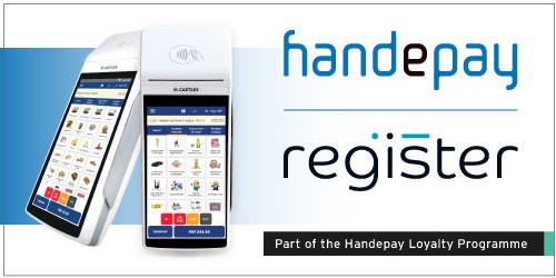 Register part of Handepay Loyalty Programme