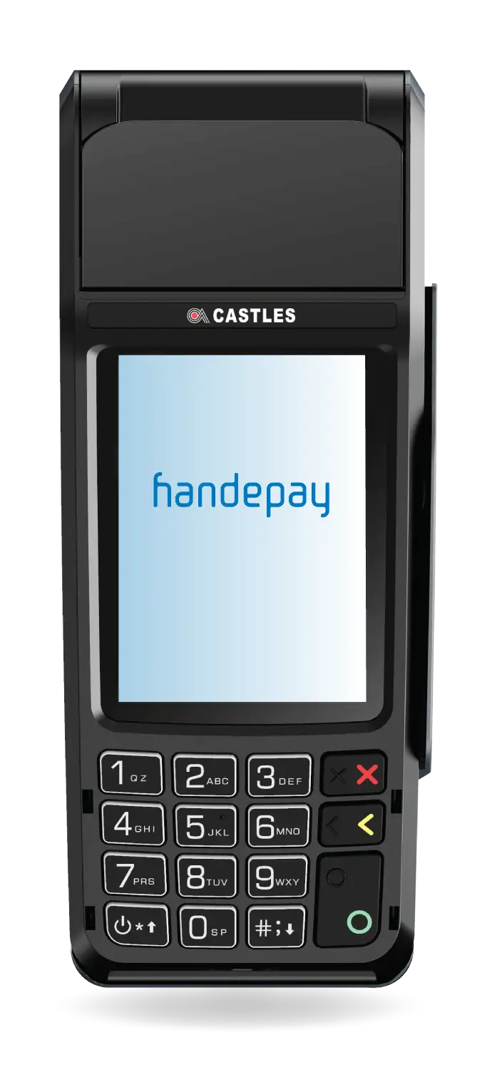 Countertop card terminal
