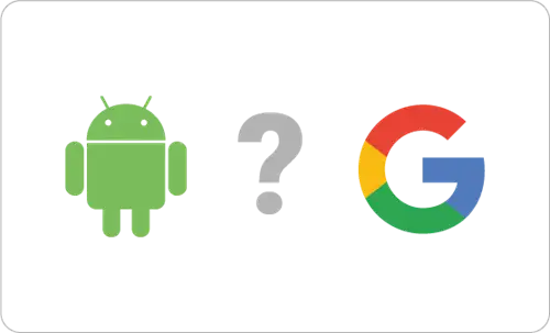 Android and Google icons