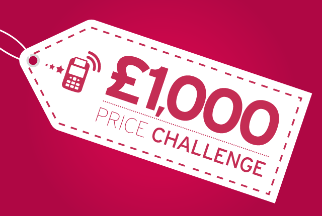 £1000 Price Challenge Tag
