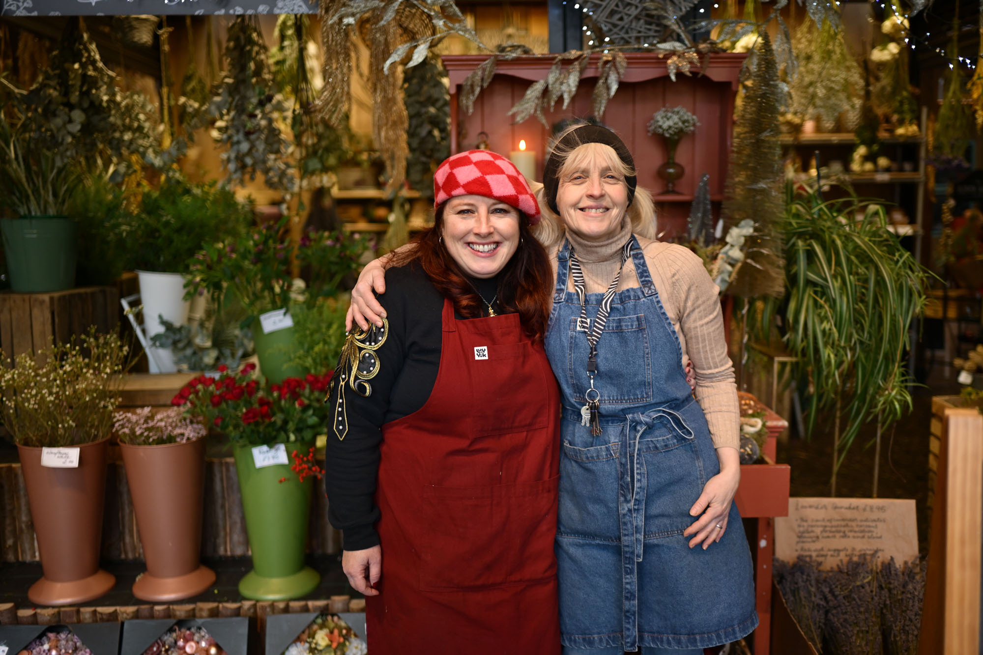 Florist business owners