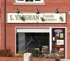 Shopfront of Vaughan Family Butchers