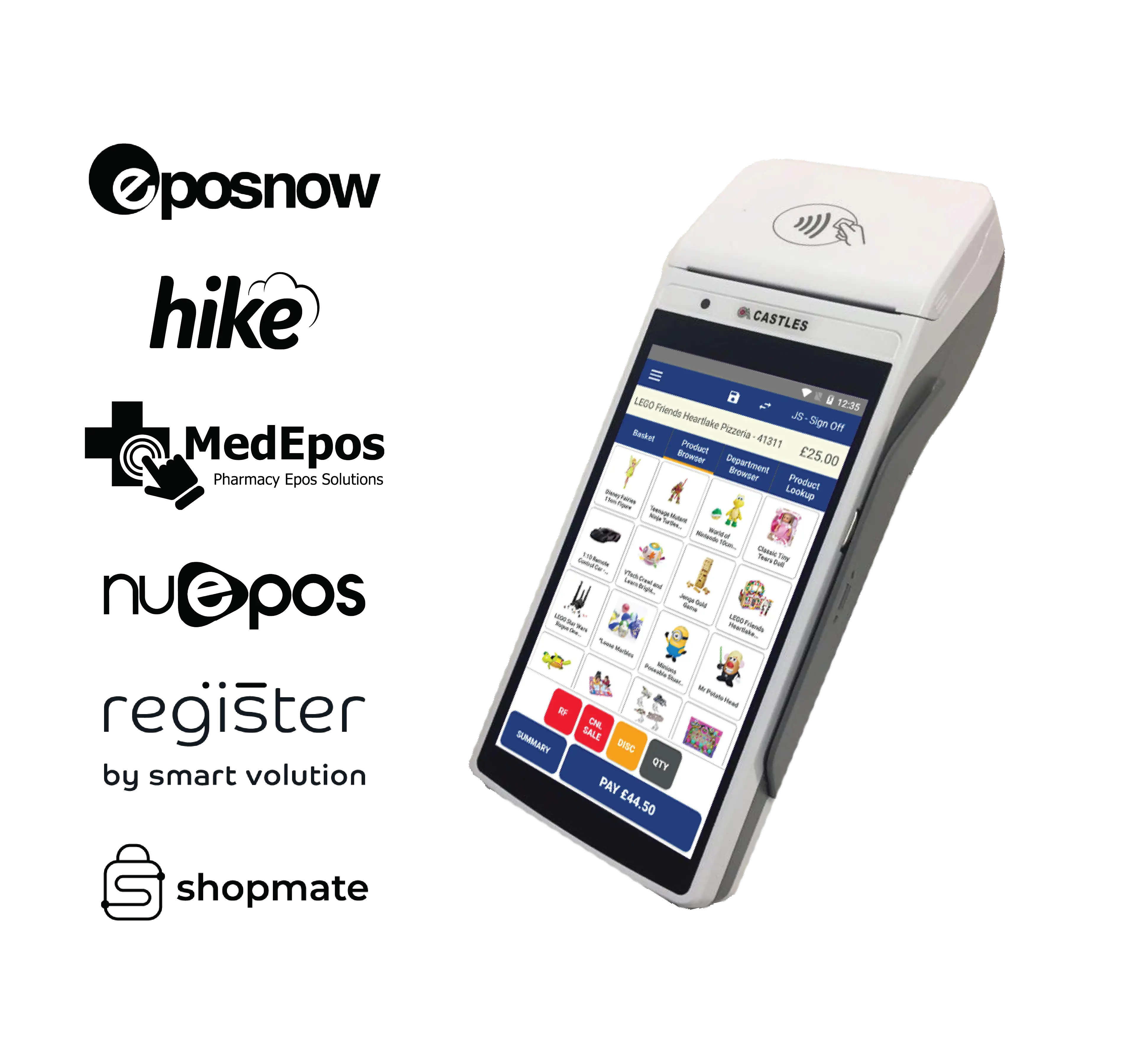 EPOS integrations with Saturn Android Smart Terminal